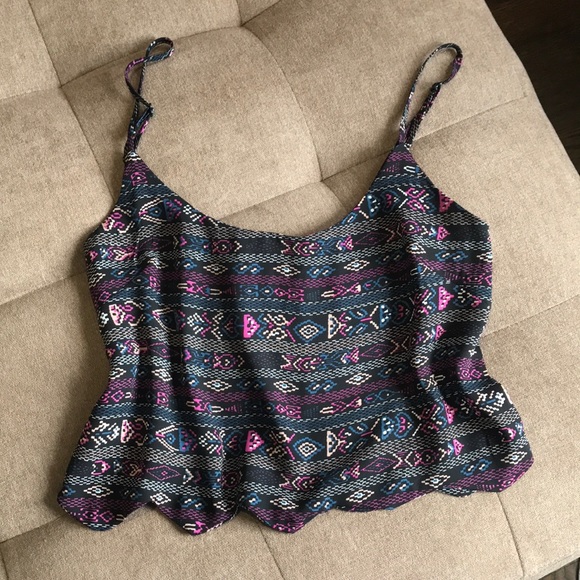 La Hearts Tops - LA Hearts crop tank. Size Small.